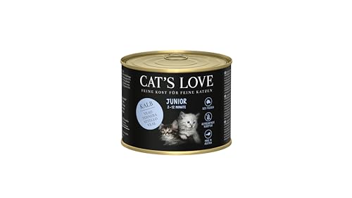 Cat'S Love | Nassfutter für Katzen | 6 x 200 g | (Kittenkind) von CT-TRONICS