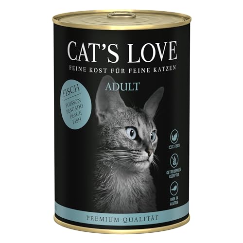 Cat'S Love | Nassfutter für Katzen | 6 x 400 g | (Fisch) von CT-TRONICS