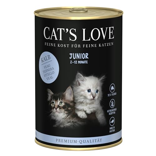 Cat'S Love | Nassfutter für Katzen | 6 x 400 g | (Kittenkind) von CT-TRONICS