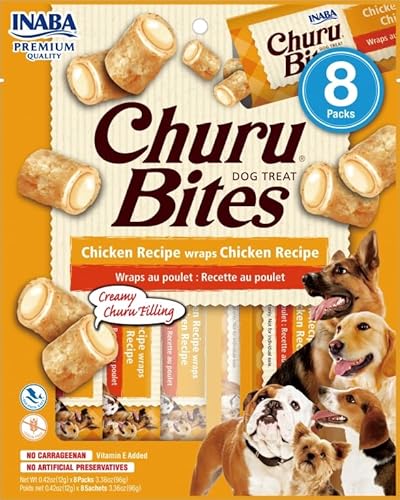 Churo Bites Hundesnack, 8 x 8 x 12 cm (Huhn) von CT-TRONICS