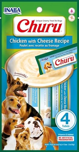 Churu Hunde gesunde Snacks für Hunde (Huhn und Käse, 12 x 4 x 14 GR) von CT-TRONICS