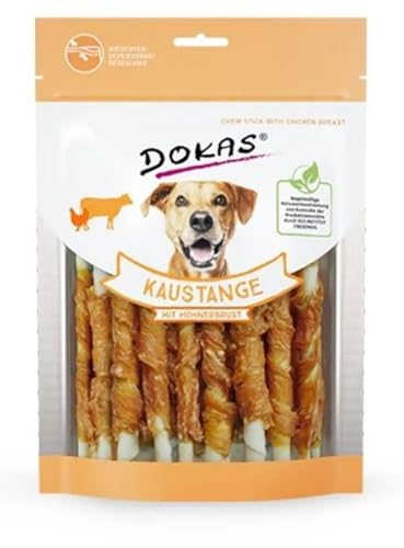 DOKAS Ochsen-Kaurollen mit Hühnerbrust 9 x 200 g (Huhn) von DOKAS