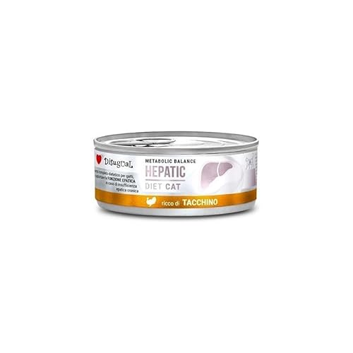 Disugual Diät Katze | für besondere Ernährungsbedürfnisse | 12 x 85 g | (12 x 85 g, Lebertruthahn) von CT-TRONICS
