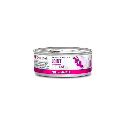 Disugual Katzen-Diät | für besondere Ernährungsbedürfnisse | 12 x 85 g | (12 x 85 g, Schwein Joint) von CT-TRONICS