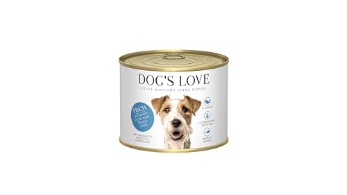 Dog's Love Adult | Nassfutter für Hunde | 6 x 200 g | (Fisch) von CT-TRONICS
