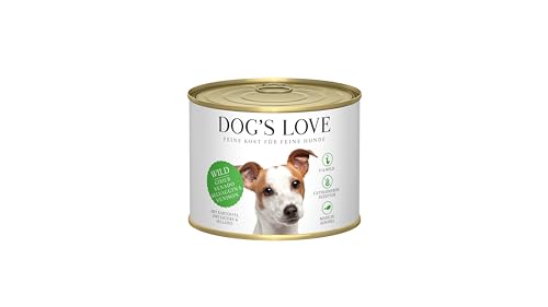 Dog's Love Adult | Nassfutter für Hunde | 6 x 200 g | (Hirsch) von CT-TRONICS