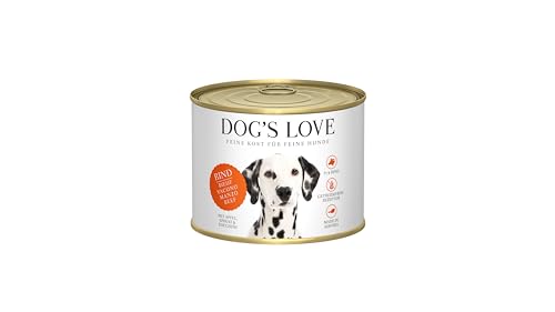 Dog's Love Adult | Nassfutter für Hunde | 6 x 200 g | (Rindfleisch) von CT-TRONICS