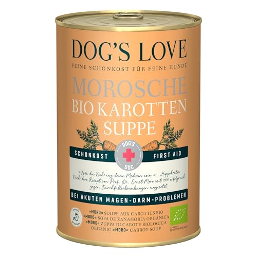 Dog's Love Nassfutter für Hunde | Diätsorte | 6 x 400 g (6 x Verdauungskarotten) von CT-TRONICS