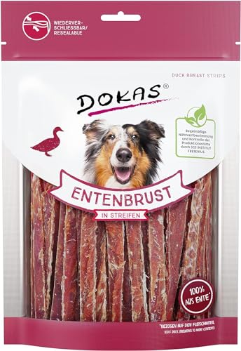 Dokas Snack Natural Ente Bruststreifen für Hunde, 8 x 250 g von CT-TRONICS