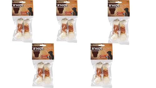 Flamingo Snacks für Hunde, Knochen, Huhn, 10 x 2 Stück, 11 cm von CT-TRONICS