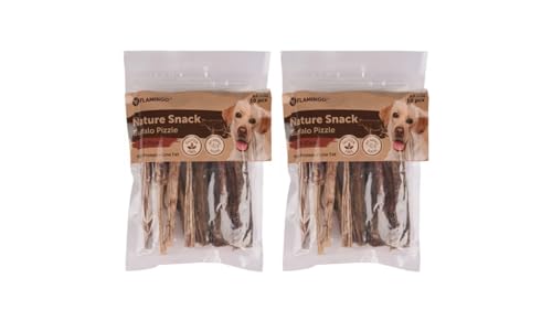 Flamingo Snacks für Hunde, Nature Snack, 15 cm, 2 x 10 Stück von CT-TRONICS