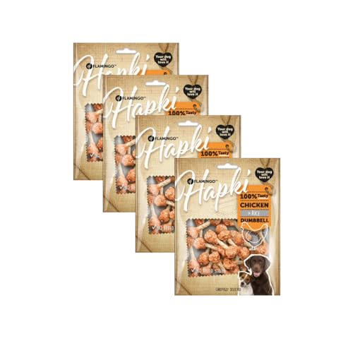 Flamingo Snacks für Hunde Chick'n Snack Chicken & Rice Dumbbell 5 x 150 g Flamingo Snacks für Hunde Chick'n Snack Chicken & Rice Dumbbell 5 x 150 g von CT-TRONICS