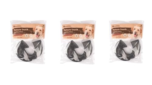 Flamingo Snacks für Hunde Nature Snack Horn, Medium, 3 x 2 Stück von CT-TRONICS