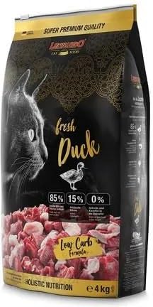 Leonardo Fresh Duck | Trockenfutter für Katzen mit 85% frischem Fleisch | Vollfutter für erwachsene Katzen aller Rassen ab 1 Jahr (4 kg) von CT-TRONICS
