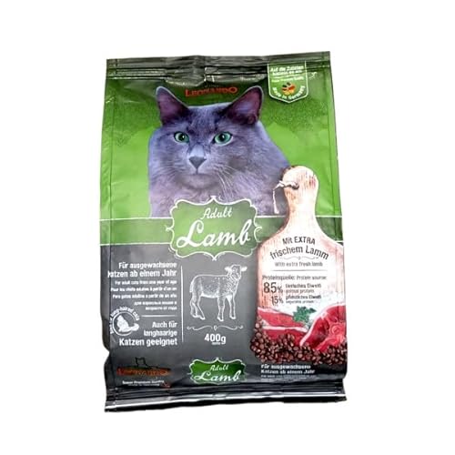 Leonardo Trockenfutter für Katzen, verschiedene Geschmacksrichtungen, 3 Stück, (Lamm 400 g) von CT-TRONICS