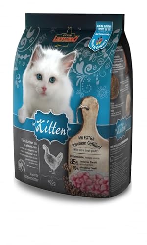 Leonardo Trockenfutter für Katzen, verschiedene Geschmacksrichtungen, 3er-Pack, 400 g von CT-TRONICS