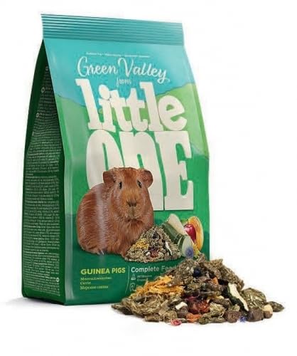 Little One Green Valley | Nagetierfutter | Kaninchen | Chinchillas | Degus | Meerschweinchen | 2 x 750 g (Cobayas) von CT-TRONICS