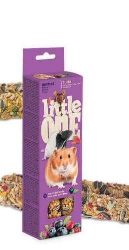 Little One Stick | Snacks für Nager | Kaninchen | Chinchillas | Degus | Meerschweinchen | Packung mit 6 x 2 x 60 g (Bayen) von CT-TRONICS