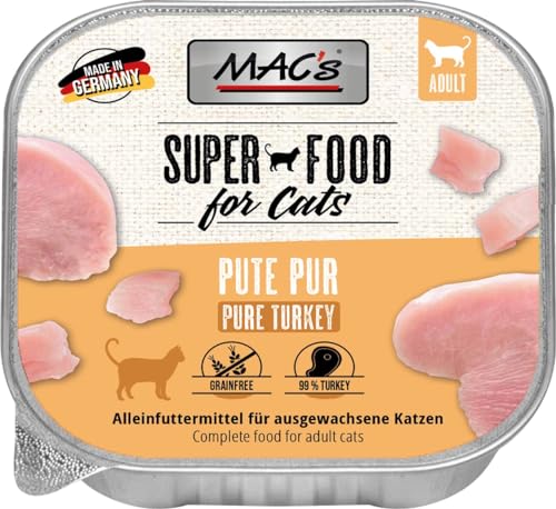 Mac's Cat Premium Nassfutter für Katzen, 16 x 100 g (Vogel) von CT-TRONICS