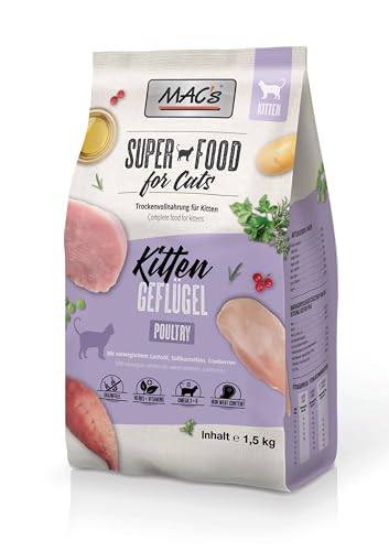 Mac's Cat Premium Trockenfutter für Katzen, 1,5 kg von CT-TRONICS