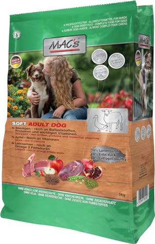 Mac's Dog Premium Halbnassfutter für Hunde, Lammgeschmack, 1,5 kg von CT-TRONICS
