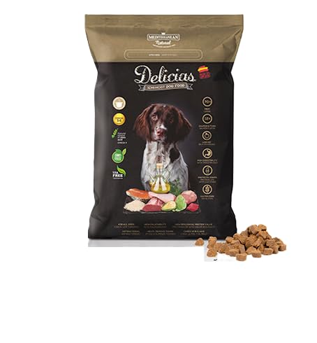 Mediterranean Natural Delicias Nassfutter für Hunde, mediterraner Geschmack (1,5 kg) von CT-TRONICS