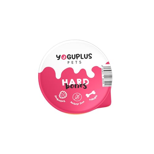 Nutriplus Yoguplus Joghurt ohne Laktose für Hunde und Katzen, zwei Geschmacksrichtungen, (12 x 110 g, 6 x Hartknochen, Blaubeer-Geschmack, 6 x Pro Digestive natürlich) von CT-TRONICS