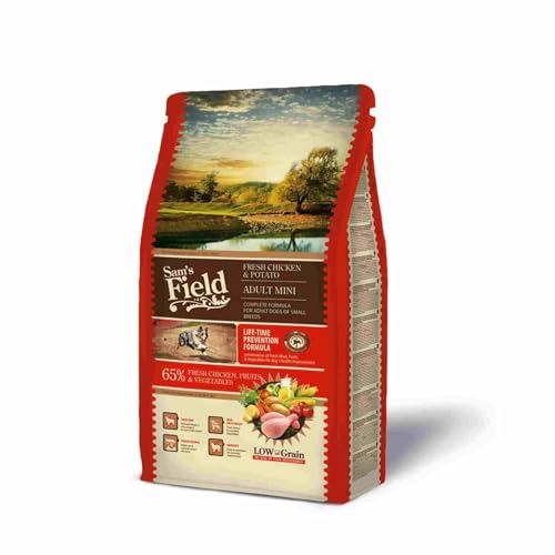 Sam's Field Trockenfutter für Hunde (Hähnchen und Kartoffeln, frisch, für Erwachsene, 2,5 kg) von CT-TRONICS