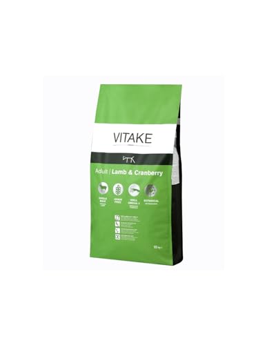 Vitake Trockenfutter für Hunde, Lamm und Blaubeeren, 2 kg von CT-TRONICS