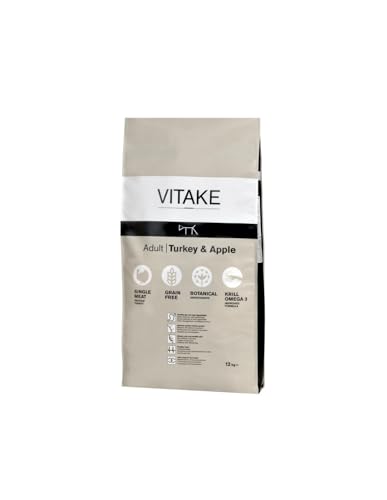 Vitake Trockenfutter für Hunde, Truthahn und Apfel, 2 kg von CT-TRONICS