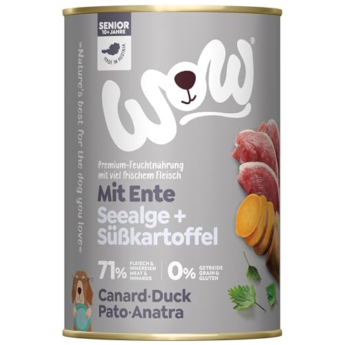 Wow Nassfutter für Hunde, verschiedene Geschmacksrichtungen, 6 x 400 g von CT-TRONICS