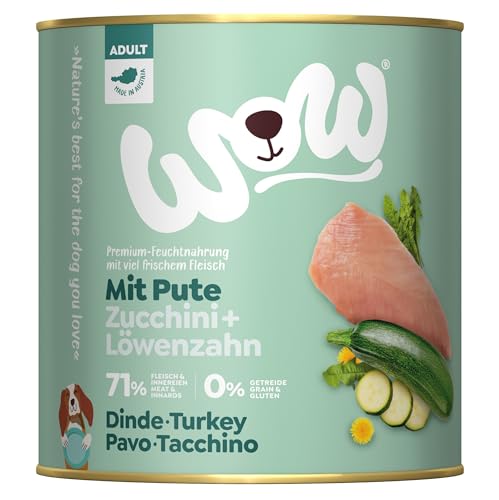 Wow Nassfutter für Hunde, verschiedene Geschmacksrichtungen, 6 x 800 g Wow Nassfutter für Hunde, verschiedene Geschmacksrichtungen, 6 x 800 g von CT-TRONICS