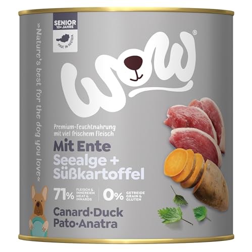Wow Nassfutter für Hunde, verschiedene Geschmacksrichtungen, 6 x 800 g Wow Nassfutter für Hunde, verschiedene Geschmacksrichtungen, 6 x 800 g von CT-TRONICS