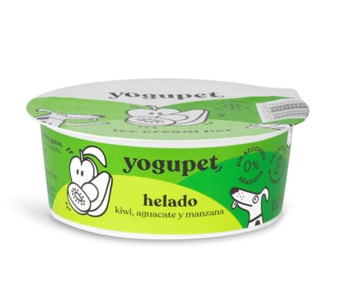 Yogupet Eiscreme für Hunde und Katzen, unterstützt das Immunsystem, rostfrei, sehr feuchtigkeitsspendend, 16 x 110 g, 16 x 110 ml, Apfel, Avocado und Kiwi Yogupet Eiscreme für Hunde und Katzen, unterstützt das Immunsystem, rostfrei, sehr feuchtigkeitsspendend, 16 x 110 g, 16 x 110 ml, Apfel, Avocado und Kiwi von CT-TRONICS