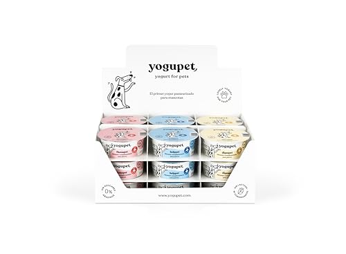 Yogupet Ergänzungsfuttermittel für Hunde, funktionelles Sortiment, 12 x 110 g (4 Digespet + 4 Helpet + 4 Flamapet) von CT-TRONICS