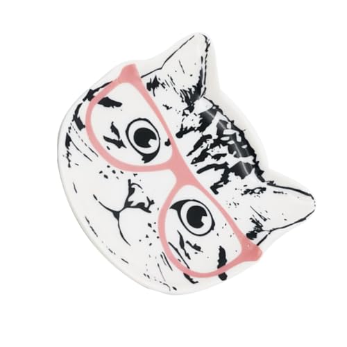 CTIRCHIU 1Stück Schmuckschale Katzenform Snackplatte für Haustiernahrung Leicht zu Reinigen Modern und Praktisch für Zuhause CTIRCHIU 1Stück Schmuckschale Katzenform Snackplatte für Haustiernahrung Leicht zu Reinigen Modern und Praktisch für Zuhause von CTIRCHIU