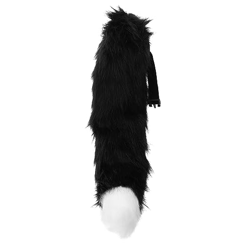 CTIRCHIU Flauschiger Katzenkostüm für Halloween und Cosplay Kreatives Tierkostüm Zubehör Handgefertigter Langlebiger Fuchsschwanz Hochwertigem Plüsch für Partys CTIRCHIU Flauschiger Katzenkostüm für Halloween und Cosplay Kreatives Tierkostüm Zubehör Handgefertigter Langlebiger Fuchsschwanz Hochwertigem Plüsch für Partys von CTIRCHIU