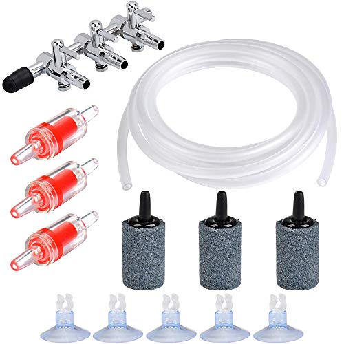 CTRICALVER Dreiwege-Luftstromregelung Wasserpumpensplitter Verteilerhebeladapter mit Standard-Luftleitungsschlauch, Saugnäpfen, Anschlüssen für AQUARIUMPUMPEN CTRICALVER Dreiwege-Luftstromregelung Wasserpumpensplitter Verteilerhebeladapter mit Standard-Luftleitungsschlauch, Saugnäpfen, Anschlüssen für AQUARIUMPUMPEN von CTRICALVER