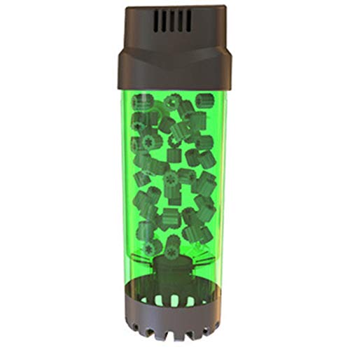 CTRLZS Aquarium Aquarium Wirbelschicht-Filter Media Filter Mit Luftstein- und Schwammfilter LH-300 von CTRLZS