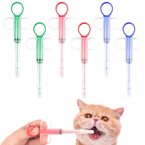 6 Stück Katzentabletten Popper, Hund & Katze Tablettenspender Wiederverwendbarer Haustier Pillenspender, Pillenpopper für Katzen für Haustiermedikamente, Hund Pillen Popper für Katzen, Hunde 6 Stück Katzentabletten Popper, Hund & Katze Tablettenspender Wiederverwendbarer Haustier Pillenspender, Pillenpopper für Katzen für Haustiermedikamente, Hund Pillen Popper für Katzen, Hunde von CTYUEYUN