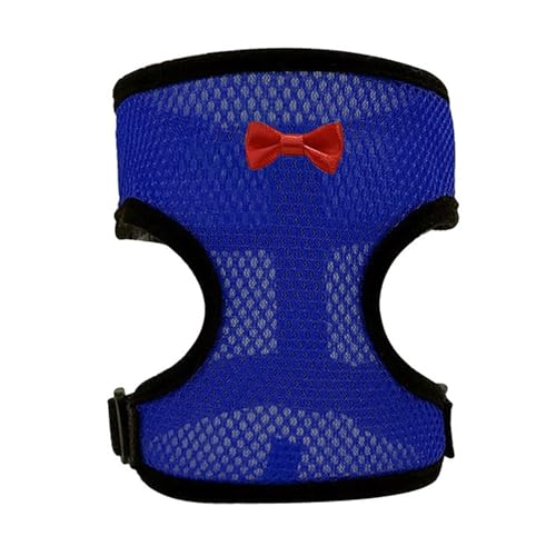 Verstellbares Hühnergeschirr mit Leine, bequeme Haustierweste für Enten, Hühner, Training, Spaziergänge, Outdoor, atmungsaktives Netz-Design, Größe XS von CUANGSJG