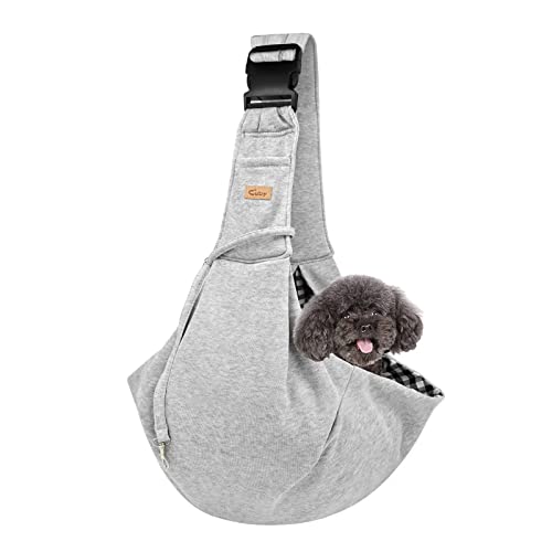 CUBY Hundetragetasche, verstellbar, wendbar, für kleine und mittelgroße Hunde, freihändige Tragetasche, Katzentasche mit Schnalle, Schultergurt, Aufbewahrungstasche und Sicherheitsgurt für CUBY Hundetragetasche, verstellbar, wendbar, für kleine und mittelgroße Hunde, freihändige Tragetasche, Katzentasche mit Schnalle, Schultergurt, Aufbewahrungstasche und Sicherheitsgurt für von CUBY