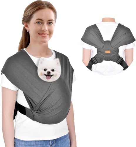 CUBY Hundetragetasche, Sommer Tragetasche Nach vorne Gerichteter Rucksackträger Schulter zur Reduzierung von Rückenschmerzen, Freihändiges und Verstellbares Welpen-Tragetuch 10LBS CUBY Hundetragetasche, Sommer Tragetasche Nach vorne Gerichteter Rucksackträger Schulter zur Reduzierung von Rückenschmerzen, Freihändiges und Verstellbares Welpen-Tragetuch 10LBS von CUBY