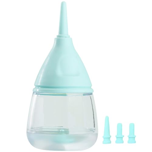 Kätzchenflasche 35ml Welpenflasche Anti -Scoking -Welpenflaschen für die Pflege mit 3 austauschbaren Brustwarzen wiederverwendbare Welpen -Fütterungsflasche für Haustier Norings Kätzchen Flasche von CUCUFA