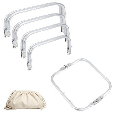 CUEMOON 4 Stück Haken Taschenverschluss 16 cm 18 cm 20 cm 25 cm, Tasche in U-Form Innengriff Zubehör für Häkeltaschen für Bastelprojekte, Clutch Taschen Häkelnadeln CUEMOON 4 Stück Haken Taschenverschluss 16 cm 18 cm 20 cm 25 cm, Tasche in U-Form Innengriff Zubehör für Häkeltaschen für Bastelprojekte, Clutch Taschen Häkelnadeln von CUEMOON