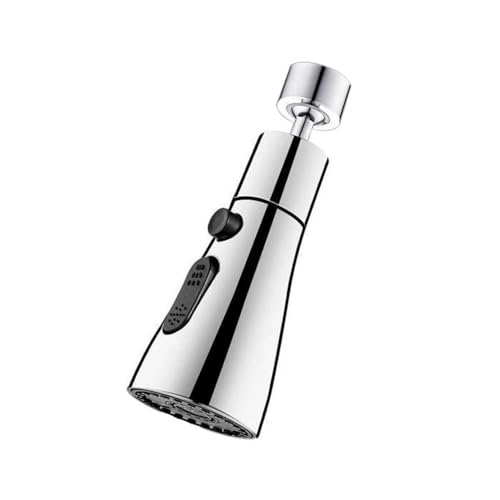 CUEMOON 720° drehbarer Wasserhahngriff mit 3 Auslaufmodellen Mischbatterie für Dusche Spüle Küche Edelstahl Handstück für Verlängerung Mischbatterie Spüle Küche CUEMOON 720° drehbarer Wasserhahngriff mit 3 Auslaufmodellen Mischbatterie für Dusche Spüle Küche Edelstahl Handstück für Verlängerung Mischbatterie Spüle Küche von CUEMOON