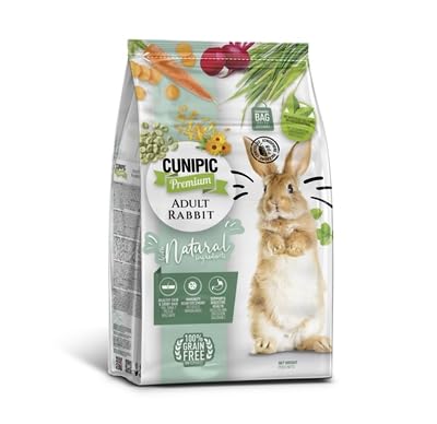 Cunipic Premiumfutter für erwachsene Kaninchen, 2,5 kg von CUNIPIC