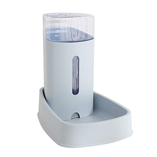 CUSROS 3,8 L Wasserspender Mit Großem Fassungsvermögen Wasserspeicher, Automatischer Wasserfutterspender Für Hundekatzen Feeder Pet Supply Blau EIN von CUSROS
