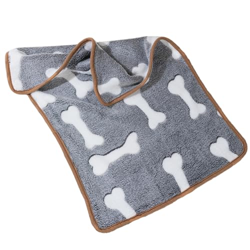 CUSROS Decke Warme Schlafmatte Haustier Hund Decke Weichen, Flauschigen Fleece Schlaf Matte Waschbar Winter Warme Welpen Kätzchen Decke Haustier Hund Decke Hellgrau S CUSROS Decke Warme Schlafmatte Haustier Hund Decke Weichen, Flauschigen Fleece Schlaf Matte Waschbar Winter Warme Welpen Kätzchen Decke Haustier Hund Decke Hellgrau S von CUSROS