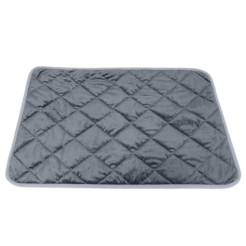 CUSROS Isolierte Haustiermatte, selbstheizendes Haustier-Pad, warme, Bequeme Haustiermatte für kaltes Winterwetter, fünfschichtige, isolierte Haustierunterlage Dunkelgrau M CUSROS Isolierte Haustiermatte, selbstheizendes Haustier-Pad, warme, Bequeme Haustiermatte für kaltes Winterwetter, fünfschichtige, isolierte Haustierunterlage Dunkelgrau M von CUSROS